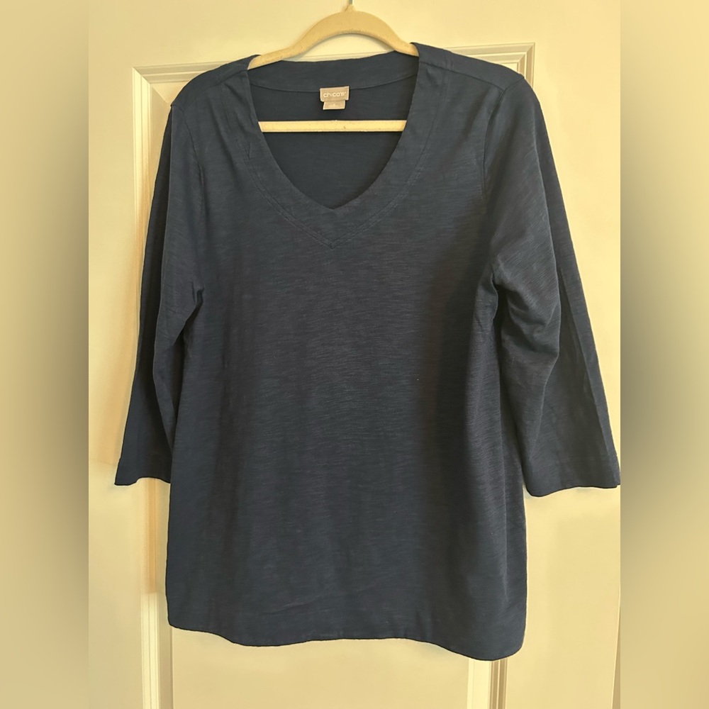 NWOT Chico’s Ultimate Slub Knit Tee